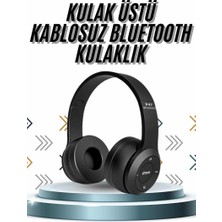 Kulak Üstü Bluetooth Kulaklık Yüksek Ses Kaliteli Ayarlanabilir - NEXORA6166-5777