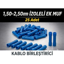 Tork 1,50-2,50MM Izoleli Kablo Birleştirici Ek Muf 25 Adet
