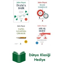 Kapı Yayınları Jules Payot 4 Kitap Seti + Dünya Klasiği Hediye