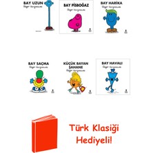 Doğan Çocuk Roger Hargreaves 6 Kitap Seti + Türk Klasiği Hediye
