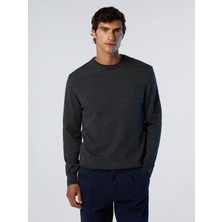 North Sails Merino Yün Bisiklet Yaka Erkek Triko Kazak 12 Gg