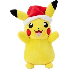 Neco Toys Pokemon Yılbaşı Serisi Peluş 20 cm Pikachu