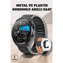 Akıllı Saat Sağlık ve Fitness Takibi Bluetooth Bağlantılı Dokunmatik Ekran - NEXORA6455-8153