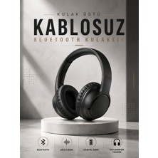 Kulak Üstü Kablosuz Bluetooth Kulaklık Yüksek Ses Kaliteli Anc Özelliği - NEXORA5823-5693