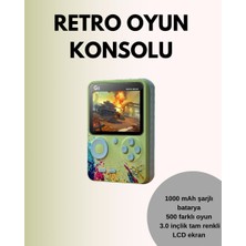 Tv Bağlantılı 500 Oyunlu Mini Gameboy Konsol - NEXORA1284-1625