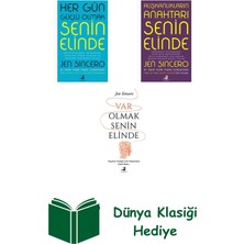 Olimpos Yayınları Jen Sincero 3 Kitap Seti + Dünya Klasiği Hediye
