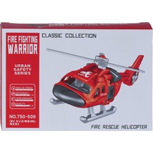 MEGA Itfaiye Araçları 50-509 Fire Rescue Helicopter Maket