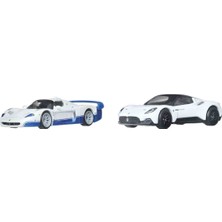 Hot Wheels 2'li̇ Premi̇um Araba Seti Maserati MC12 ve Maserati MC20 JHW55