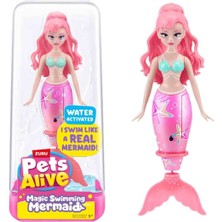 Hareketli Pets Alive Yüzen Denizkızı 9567UQ1 Somon Saçlı