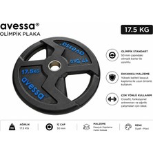 Avessa Op-17,5kg Olimpik Plaka 17,5 kg