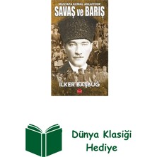 Kırmızı Kedi Yayınevi Savaş ve Barış - Mustafa Kemal Anlatıyor + Dünya Klasiği Hediye