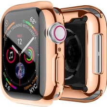 Ally Apple Watch 7-8 41MM 360 Koruma Ultra Slim Silikon KILIF-(5775) - NEXORA4458-5742