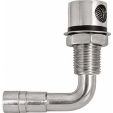 Erol Krom Hava Firarı Dirsekli 1/2"