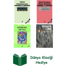 Ayrıntı Yayınları George Ritzer 4 Kitap Seti + Dünya Klasiği Hediye