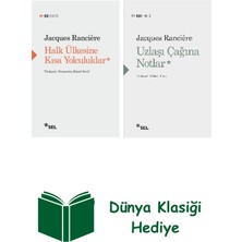 Sel Yayıncılık Jacques Ranciere 2 Kitap Seti + Dünya Klasiği Hediye