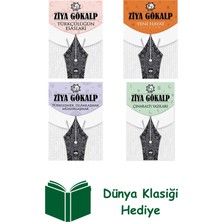Ötüken Neşriyat Ziya Gökalp 4 Kitap Seti + Dünya Klasiği Hediye