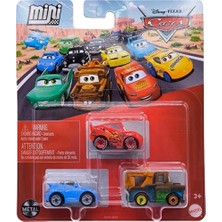 Disney Cars Cars Mini Karakter Arabalar Üçlü Paket JLK47