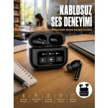2.nesil Pro Ekranlı Sesli Görüşme Yapabilen Kablosuz Bluetooth Kulaklık Yeni Ne - NEXORA2036-5