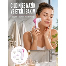 5 Başlıklı Cilt Temizleme Cihazı Ultra Kaliteli Yumuşak Kırşıklık Karşıt? - NEXORA7432-9