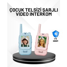 3–12 Yaş Çocuklara Uygun Görüntülü Walkie Talkie Seti - NEXORA2011-3271