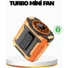 Turbo Mini Taşınabilir Fan – 100 Kademeli Dijital Hız Kontrolü ve Type-C Şarj - NEXORA7852-7