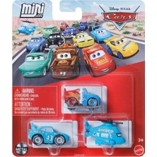 Disney Cars Cars Mini Karakter Arabalar Üçlü Paket JJW60