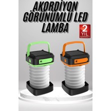Kamp Feneri Lambası Solar Güneş Enerji Portatif Işıldak Şarjlı - NEXORA1852-8679