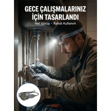 Yüksek Parlaklıklı LED Kafa Feneri Gece Çalışmaları Için Yüksek Parlaklık - NEXORA3653-1