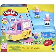 Play Doh Peppa Pig Dondurma Kamyonu Oyun Hamuru Seti F3597