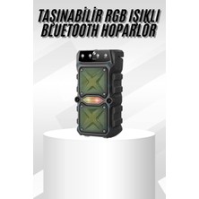 Çift Çıkışlı Güçlü Bataryalı Kablosuz Yüksek Ses Kaliteli Bluetooth Hopar - NEXORA2571-4