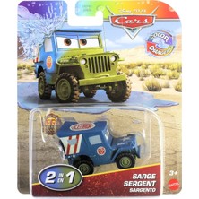 Disney Cars Cars Renk Deği̇şti̇ren Araçlar Sarge JHD78