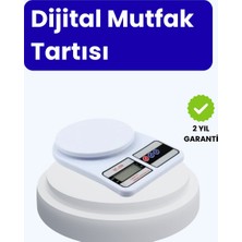 Dijital Mutfak Terazisi 10KG Kapasiteli 1g Hassasiyetli - NEXORA9167-9355