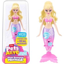 Hareketli Pets Alive Yüzen Denizkızı 9567UQ1 Sarı Saçlı