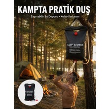 Taşınabilir Kamp Duşu Solar Isıtmalı 20 Litre Su Kapasiteli Hijyen Çözümü Y - NEXORA4922-3