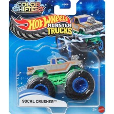 Hot Wheels Monster Trucks Renk Değiştiren Araçlar Socal Crusher JHY96