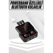 Kablosuz Bluetooth Kulaklık Powerbank Özellikli Göstergeli Hd Mikrofon - NEXORA8556-2604