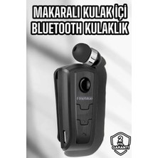 Makaralı Bluetooth Kulaklık Kulak Içi Android Ios Uyumlu Titreşimli - NEXORA5076-6281