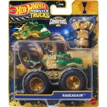 Hot Wheels Monster Trucks Arabalar Bigfoot Trophy Şampiyonları Rageasaur JMV72