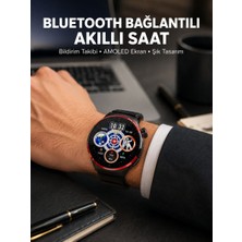 Nfc Destekli Akıllı Saat Amoled Ekranlı Şık Tasarım Yeni Nesil - NEXORA4764-1503
