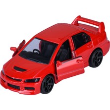 Majorette Japan Serisi Premi̇um Arabalar Mitsubishi Lancer Evolution 9 Kırmızı
