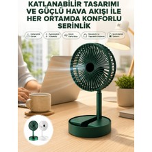 Katlanabilir USB Şarjlı Masaüstü Soğutucu Mini Fan Telefon Tutucu - NEXORA1573-7997