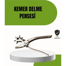 Deride Kemer Çanta Ayakkabı Delme Pensesi 6 Uçlu Döner Başlıklı Tamir Aleti - NEXORA8975-303