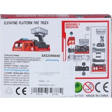 MEGA Itfaiye Araçları 50-509 Elevating Platform Fire Truck Maket