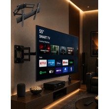 32 55 Inç Televizyon Askı Aparatı Duvara Monte Hareketli Tv Tutucu - NEXORA3468-1538