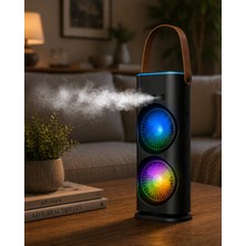 Çift Fanlı Nemlendiricili Masaüstü Soğutucu USB Girişli Sessiz Serinletici - NEXORA3084-5999