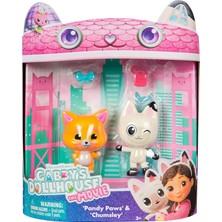 Gabby's Dollhouse Gabby’s Dollhouse 2’li Figür Paketi Pandy Paws ve Chumsley