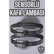 Kafa Lambası Kamp Lambası LED Işık Şarjlı Ayarlanabilir - NEXORA7360-7516