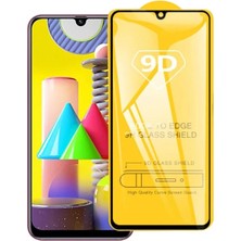 Ally Galaxy M31 9d Full Glue Tempered Cam Ekran KORUYUCU-(5775) - NEXORA8357-7271