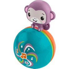 Fisher-Price Fisher Price Emekleme Arkadaşı Müzikli Mor Maymun JLB95