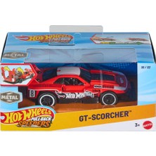 Hot Wheels Pull-Back Speeders 1:43 Arabalar Gt-Scorcher JKR01